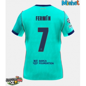 Barcelona Fermin Lopez #7 Kolmaspaita 2026-27 Lyhythihainen